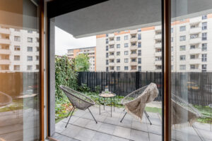 duzy taras 25m mieszkanie Krakow Plaszow wynajem Livio
