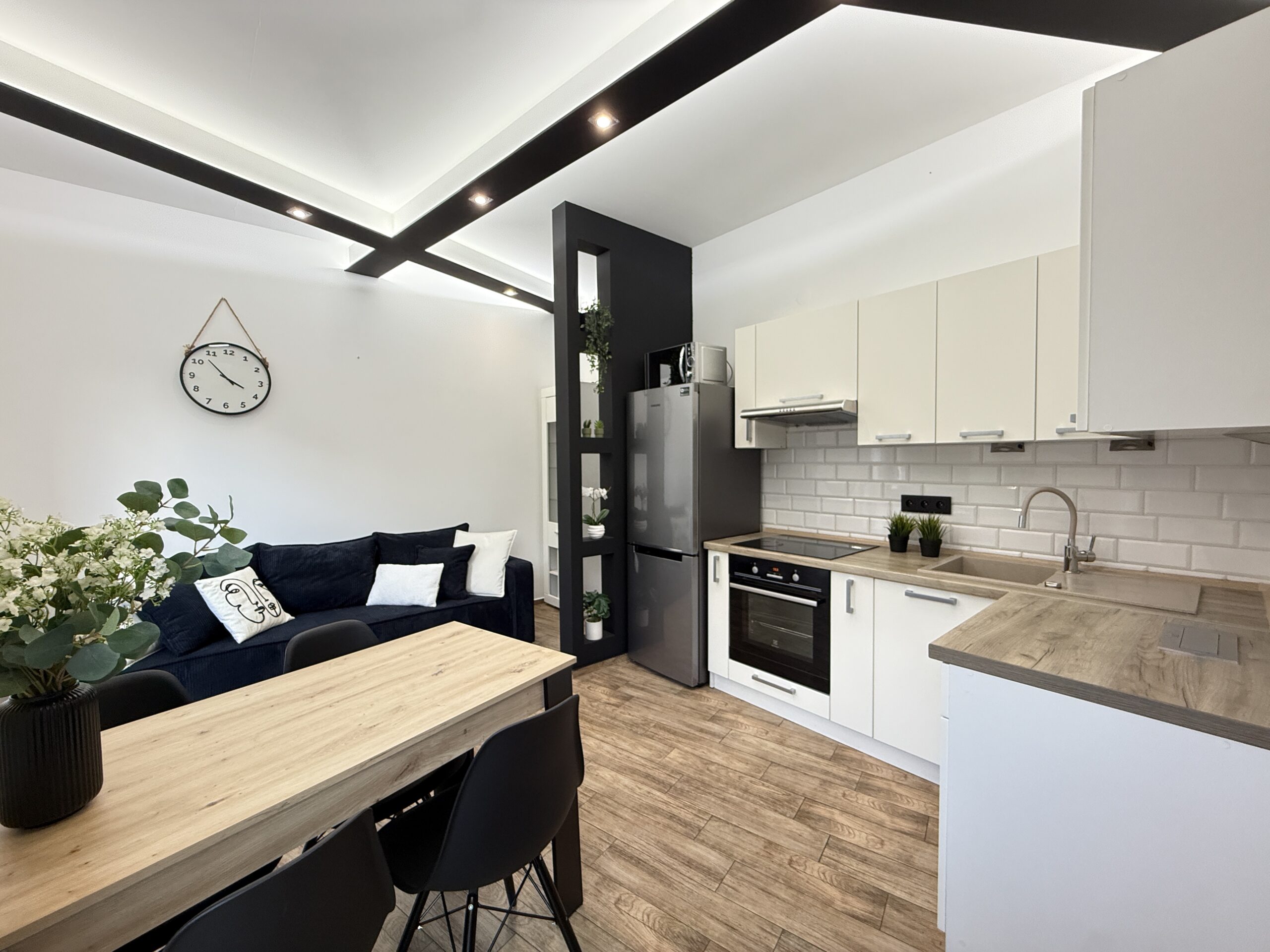 salon w mieszkaniu na wynajem Myslenice Zarabie Livio biuro nieruchomosci Myslenice
