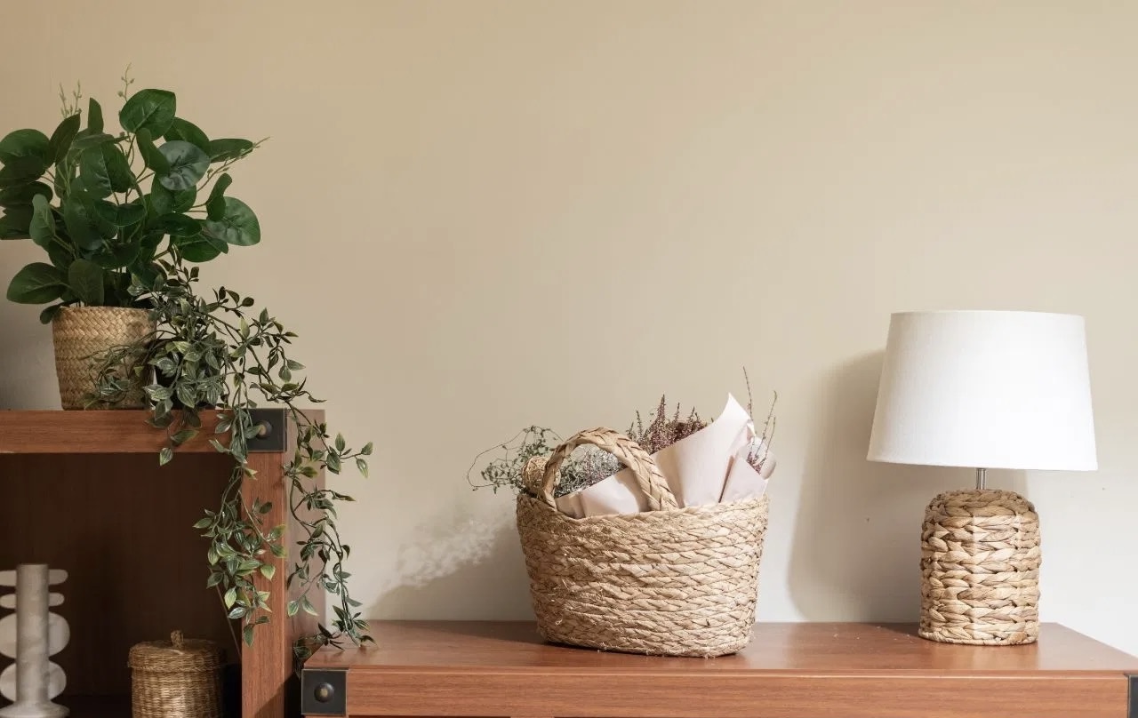 homestaging przytulny salon mieszkanie na sprzedaż Kraków ul. Półkole Grzegórzki