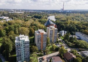 widok na Wiśle w Krakowie - mieszkanie na sprzedaż Dąbie Grzegórzki Półkole